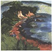 Coast of Fehmarn, Ernst Ludwig Kirchner